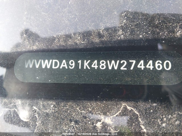Aukcja sprzedaży 2008 Volkswagen Rabbit 5-door Trendline, vin: WVWDA91K48W274460, numer aukcji: 12729347