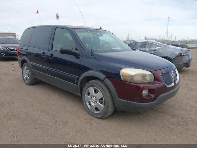 12729357 :رقم المزاد ، 1GMDU03107D135262 vin ، 2007 Pontiac Montana Sv6 Sv6 مزاد بيع