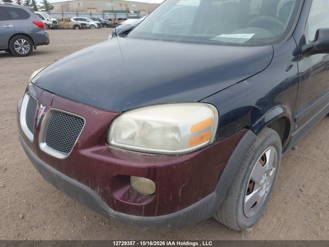 12729357 :رقم المزاد ، 1GMDU03107D135262 vin ، 2007 Pontiac Montana Sv6 Sv6 مزاد بيع