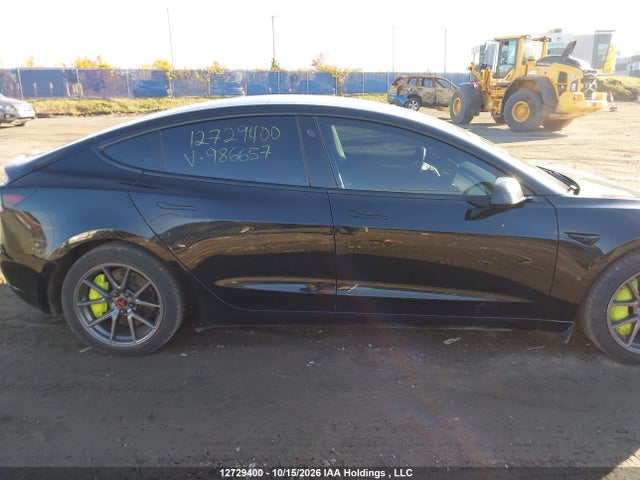 2021 Tesla Model 3 Standard Range/standard Range Plus მანქანა იყიდება აუქციონზე, vin: 5YJ3E1EA9MF986657, აუქციონის ნომერი: 12729400