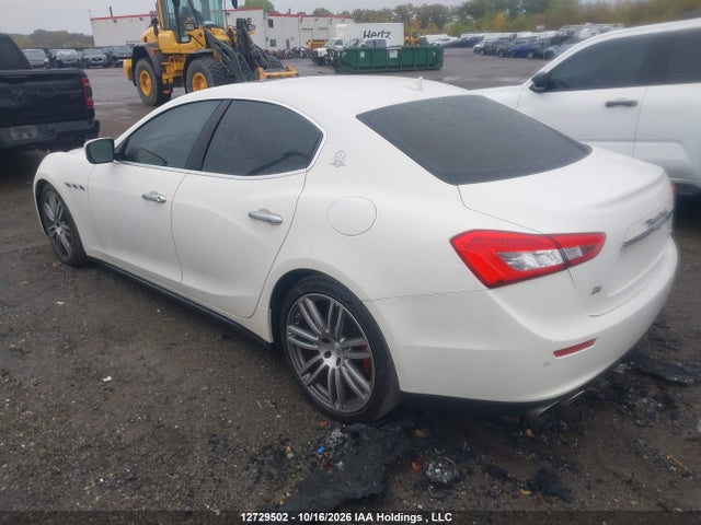 Продажа на аукционе авто 2015 Maserati Ghibli S/q4, vin: ZAM57RTA6F1137338, номер лота: 12729502