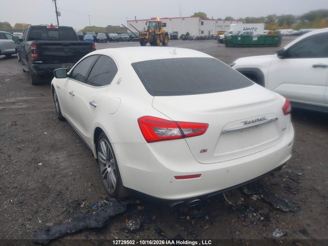 Продажа на аукционе авто 2015 Maserati Ghibli S/q4, vin: ZAM57RTA6F1137338, номер лота: 12729502