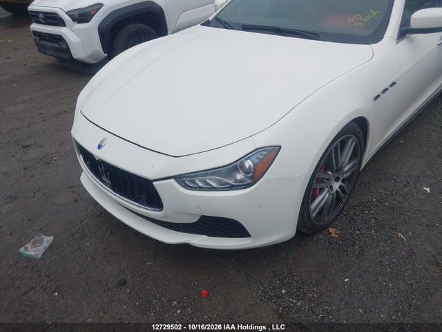 Продажа на аукционе авто 2015 Maserati Ghibli S/q4, vin: ZAM57RTA6F1137338, номер лота: 12729502