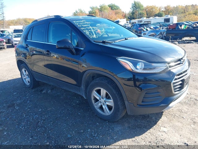 Aukcja sprzedaży 2019 Chevrolet Trax Lt, vin: 3GNCJPSBXKL301406, numer aukcji: 12729735