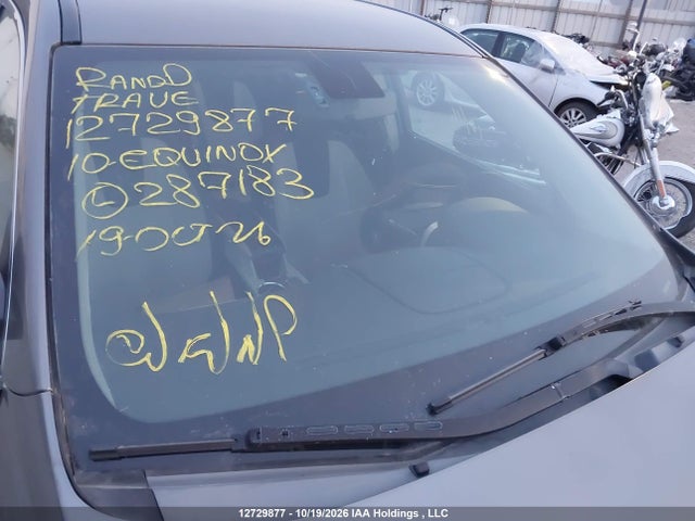 12729877 :رقم المزاد ، 2CNALBEW7A6287183 vin ، 2010 Chevrolet Equinox Ls مزاد بيع