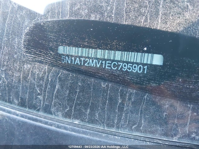 5N1AT2MV1EC795901 Nissan Rogue S/sl/sv