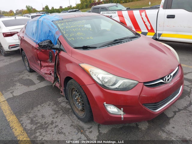 Продажа на аукционе авто 2013 Hyundai Elantra Gls, vin: 5NPDH4AE2DH401652, номер лота: 12713385