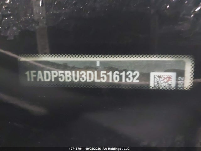 12716701 :رقم المزاد ، 1FADP5BU3DL516132 vin ، 2013 Ford C-max Hybrid Sel مزاد بيع