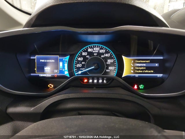 12716701 :رقم المزاد ، 1FADP5BU3DL516132 vin ، 2013 Ford C-max Hybrid Sel مزاد بيع