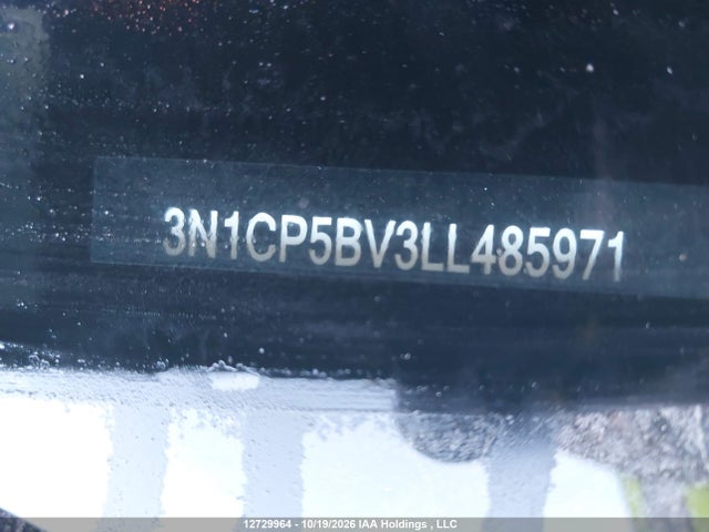3N1CP5BV3LL485971 Nissan KICKS S