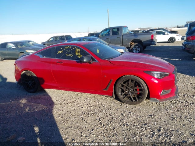JN1FV7EL2HM701055 Infiniti Q60 3.0t Red Sport 400