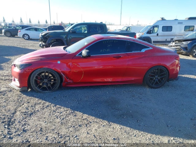 JN1FV7EL2HM701055 Infiniti Q60 3.0t Red Sport 400