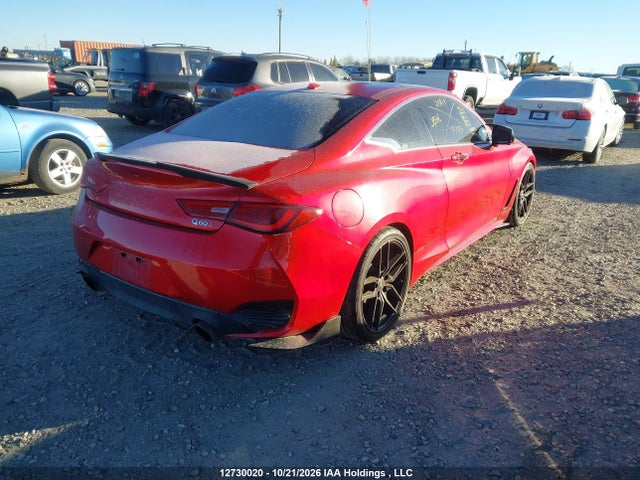 JN1FV7EL2HM701055 Infiniti Q60 3.0t Red Sport 400