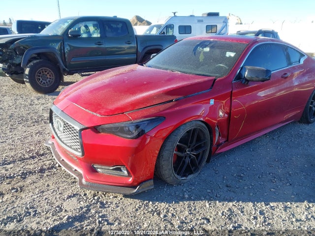 JN1FV7EL2HM701055 Infiniti Q60 3.0t Red Sport 400