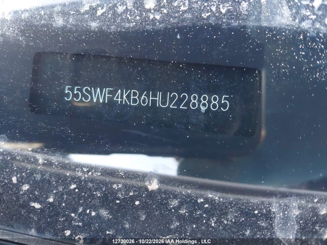 55SWF4KB6HU228885 Mercedes-Benz C 300 4matic