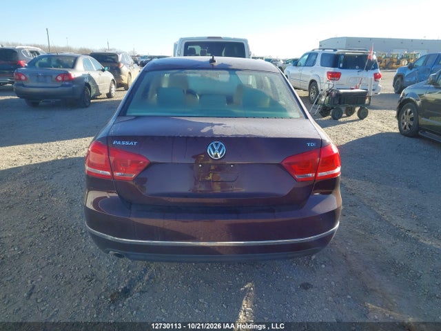 Aukcja sprzedaży 2014 Volkswagen Passat 2.0 Tdi Highline, vin: 1VWCN7A31EC076717, numer aukcji: 12730113