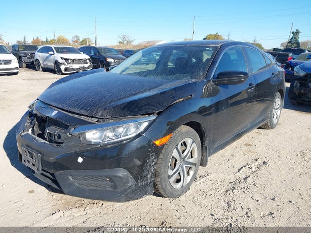 12730162 :رقم المزاد ، 2HGFC2F57JH010412 vin ، 2018 Honda Civic Lx مزاد بيع