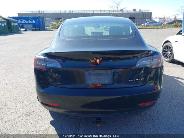 12730181 :رقم المزاد ، 5YJ3E1EB4KF393827 vin ، 2019 Tesla Model 3 Long Range/performance مزاد بيع