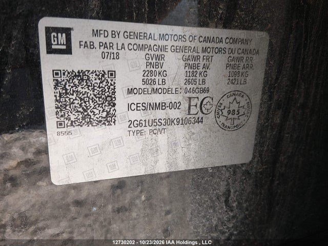 Cadillac Xts W20 Livery Package 2019 2G61U5S30K9106344 Image 9