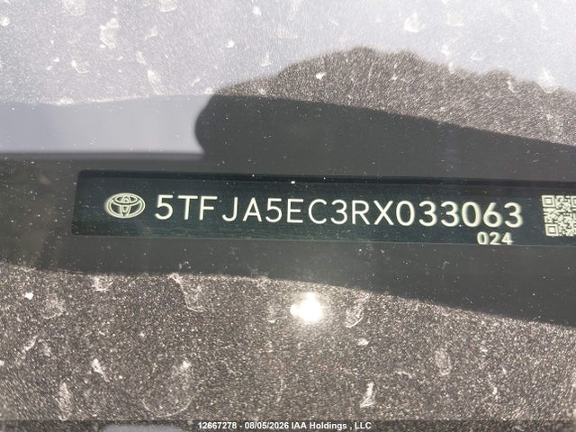 Продаж на аукціоні авто 2024 Toyota Tundra Limited 4x4, vin: 5TFJA5EC3RX033063, номер лоту: 12667278