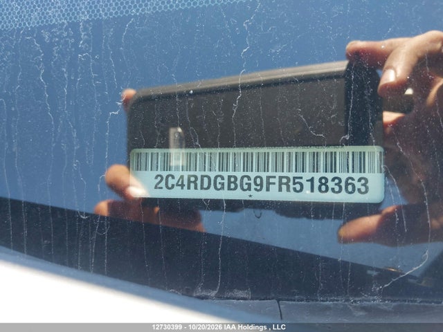 Dodge Grand Caravan Se/sxt 2015 2C4RDGBG9FR518363 Image 19