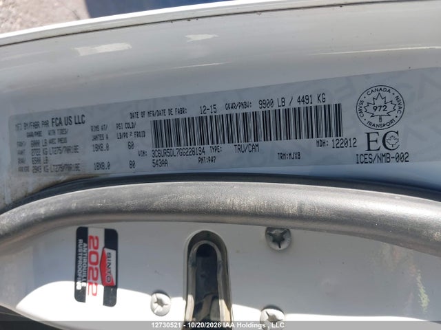 RAM 2500 Slt 2016 3C6UR5DL7GG228194 Image 9