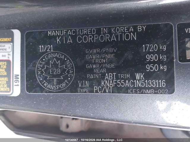 KIA FORTE EX 2022 KNAF55AC1N5133116 Image 19