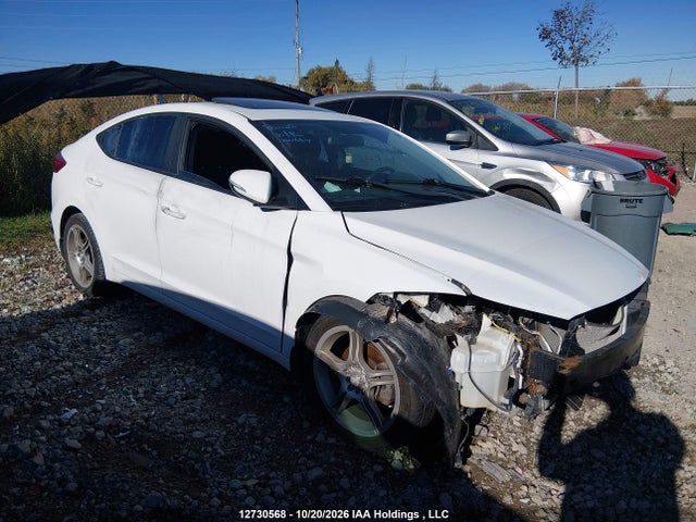 12730568 :رقم المزاد ، KMHD84LF5HU405482 vin ، 2017 Hyundai Elantra Gls مزاد بيع