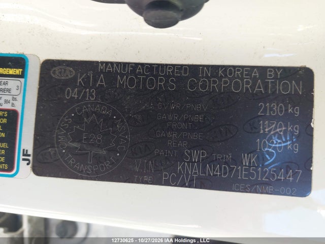 KIA Cadenza Premium 2014 KNALN4D71E5125447 Image 9