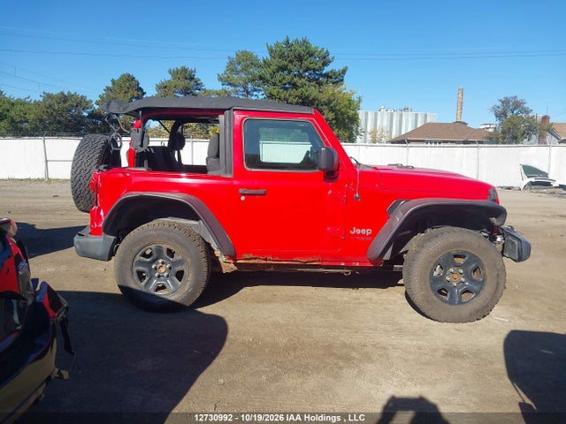 Продажа на аукционе авто 2018 Jeep Wrangler Sport, vin: 1C4GJXAG0JW326055, номер лота: 12730992