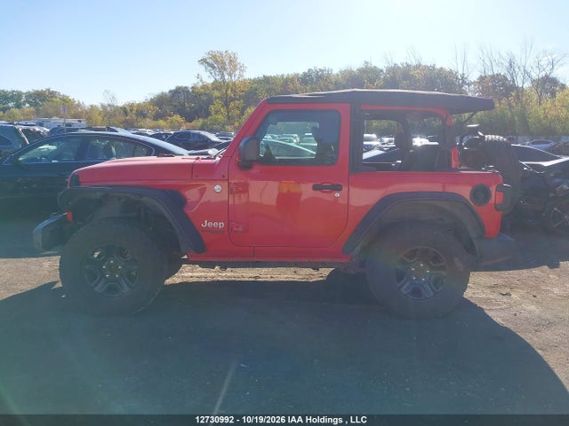 Продажа на аукционе авто 2018 Jeep Wrangler Sport, vin: 1C4GJXAG0JW326055, номер лота: 12730992