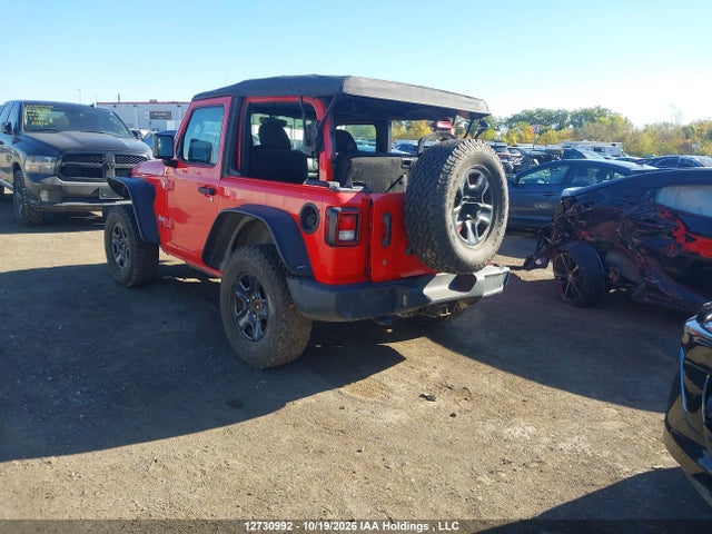 Продажа на аукционе авто 2018 Jeep Wrangler Sport, vin: 1C4GJXAG0JW326055, номер лота: 12730992