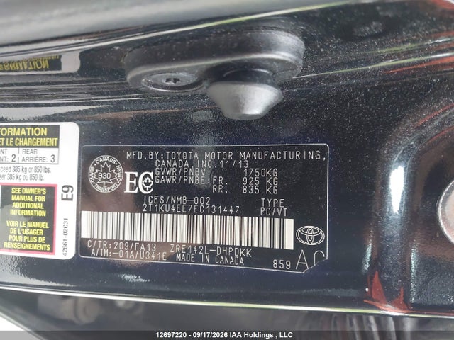 Toyota Matrix 2014 2T1KU4EE7EC131447 Image 18