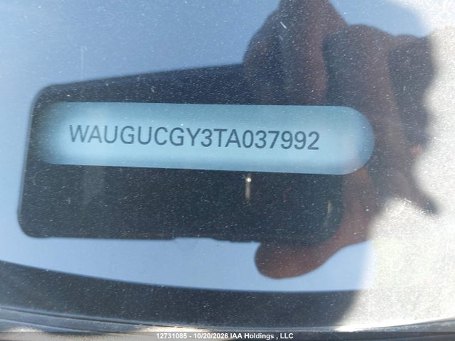 WAUGUCGY3TA037992 Audi A3 40