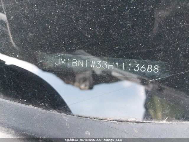 JM1BN1W33H1113688 Mazda Mazda3 Gt