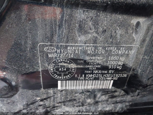 Hyundai Elantra Gt Gl 2014 KMHD25LH3EU192536 Image 9
