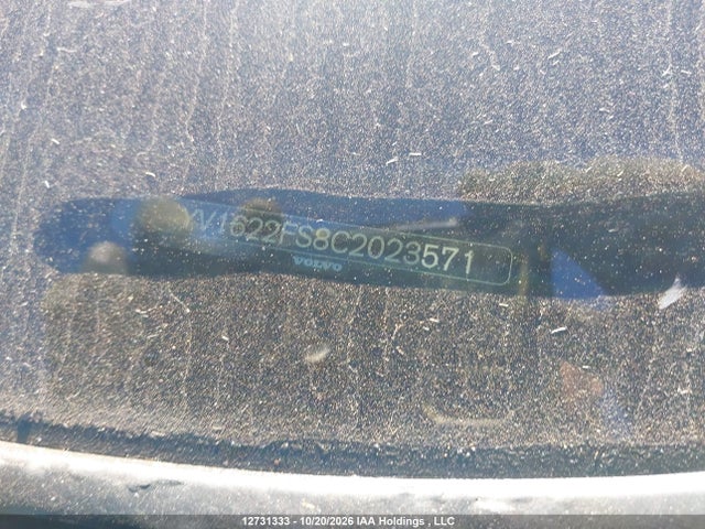 12731333 :رقم المزاد ، YV1622FS8C2023571 vin ، 2012 Volvo S60 T5 Level 1/t5 Level 2 مزاد بيع