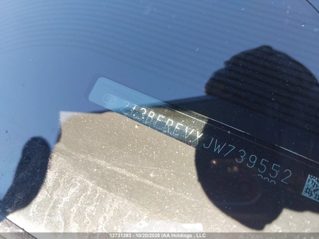 2T3BFREVXJW739552 Toyota RAV4 LE