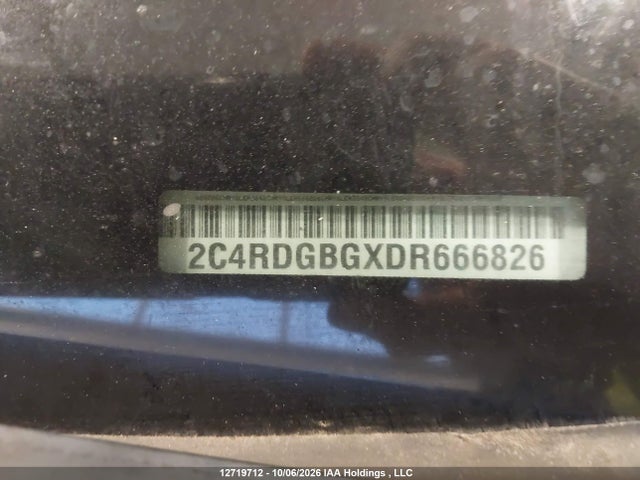 Продаж на аукціоні авто 2013 Dodge Grand Caravan Se/sxt, vin: 2C4RDGBGXDR666826, номер лоту: 12719712