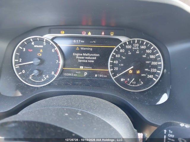 JN8BT3BB3PW186127 Nissan Rogue Sv Midnight Edition/sv Moonroof