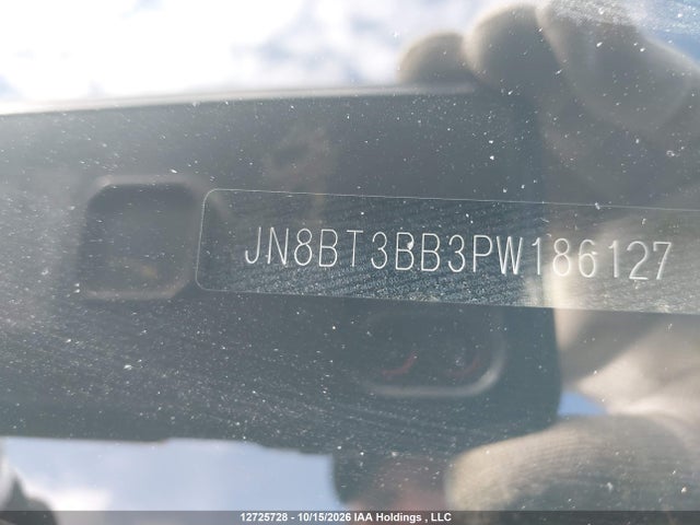 JN8BT3BB3PW186127 Nissan Rogue Sv Midnight Edition/sv Moonroof