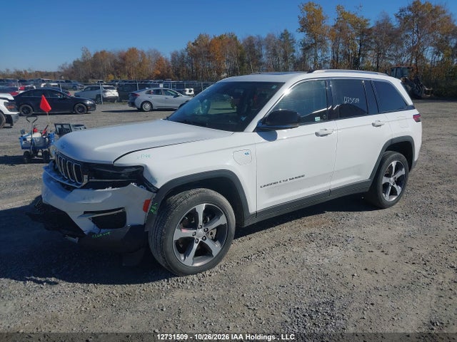 Продажа на аукционе авто 2022 Jeep Grand Cherokee 4xe Limited, vin: 1C4RJYB63N8734743, номер лота: 12731509