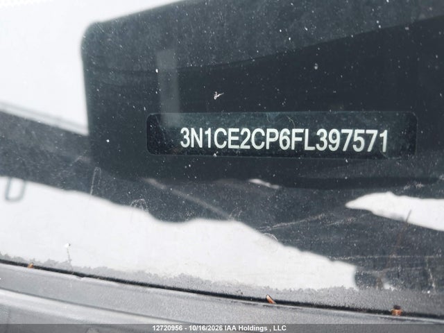3N1CE2CP6FL397571 Nissan Versa Note 1.6 S/1.6 Sl/1.6 Sr/1.6 Sv