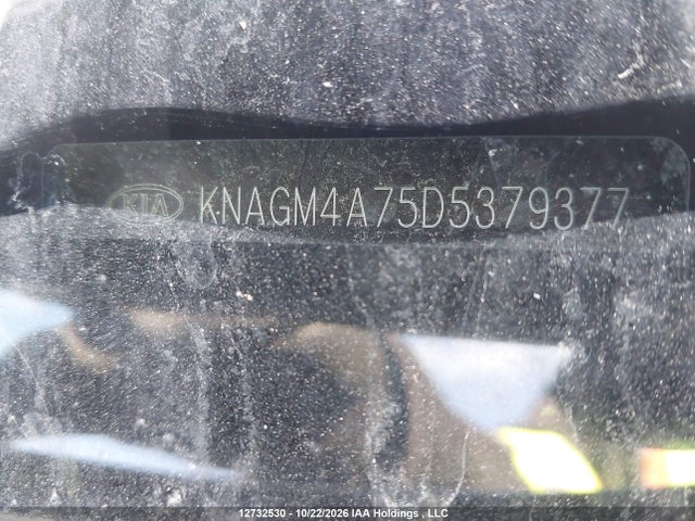12732530 :رقم المزاد ، KNAGM4A75D5379377 vin ، 2013 Kia Optima Lx مزاد بيع