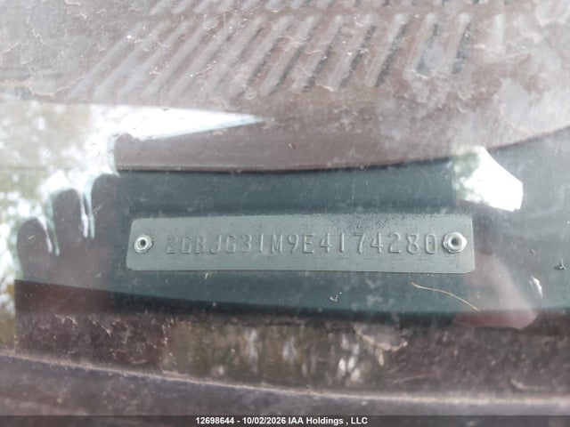 12698644 :رقم المزاد ، 2GBJG31M9E4174280 vin ، 1984 Chevrolet G30 مزاد بيع