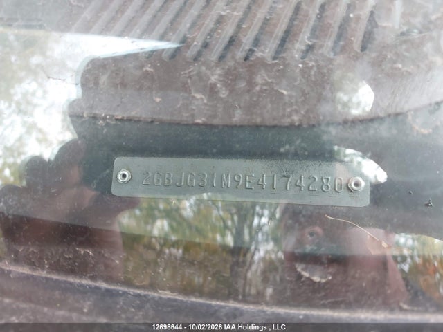 12698644 :رقم المزاد ، 2GBJG31M9E4174280 vin ، 1984 Chevrolet G30 مزاد بيع