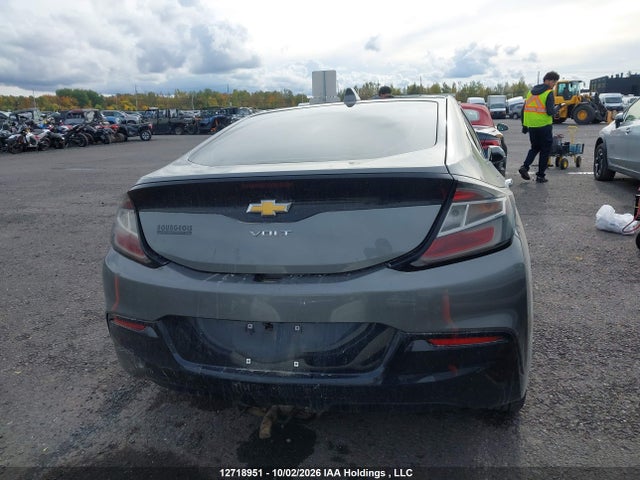 12718951 :رقم المزاد ، 1G1RA6S57HU123596 vin ، 2017 Chevrolet Volt Lt مزاد بيع
