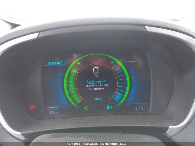 12718951 :رقم المزاد ، 1G1RA6S57HU123596 vin ، 2017 Chevrolet Volt Lt مزاد بيع