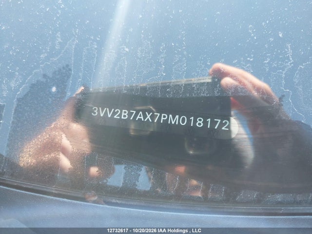 12732617 :رقم المزاد ، 3VV2B7AX7PM018172 vin ، 2023 Volkswagen Tiguan Comfortline مزاد بيع