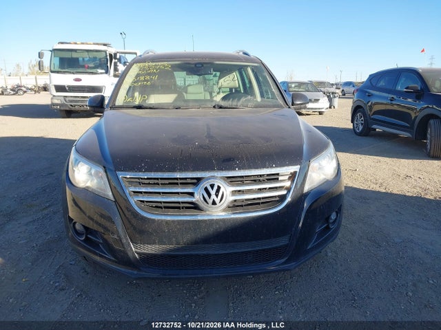 2010 Volkswagen Tiguan Se/sel მანქანა იყიდება აუქციონზე, vin: WVGBV7AX3AW518841, აუქციონის ნომერი: 12732752